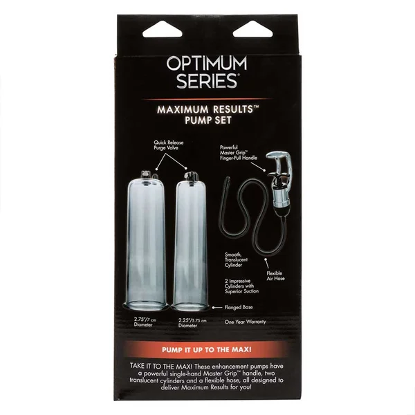 Optimum Series Max Results Penis Pump Set  | Penis Enlargement Kit by Cal Exotics — image 16 of 16