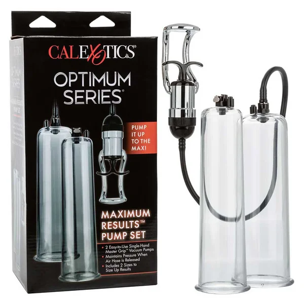 Optimum Series Max Results Penis Pump Set  | Penis Enlargement Kit by Cal Exotics — image 9 of 16
