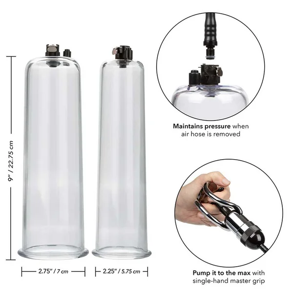 Optimum Series Max Results Penis Pump Set  | Penis Enlargement Kit by Cal Exotics — image 11 of 16