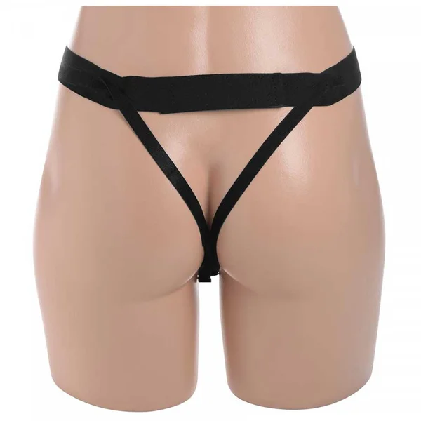 6 Inch Realistic Silicone Hollow Strap On Penis Extender and Ball Strap for Men by Size Matters — image 11 of 12