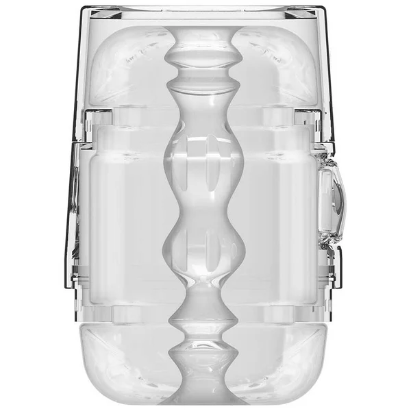 Main Squeeze Pop-Off Clear Portable and Discreet Male Masturbator — image 9 of 11