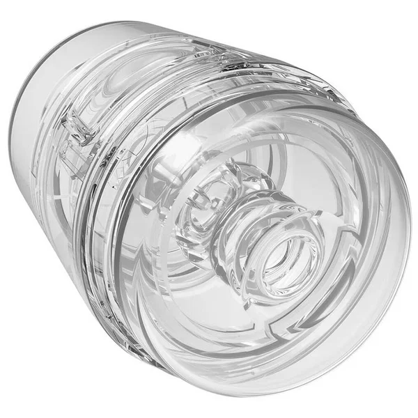 Main Squeeze Pop-Off Clear Portable and Discreet Male Masturbator — image 7 of 11