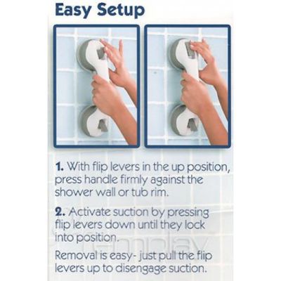 Sex in the Shower Dual Locking Suction Handle