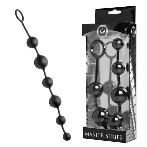 The Serpent 6 Anal Silicone Beads Black — image 8 of 14