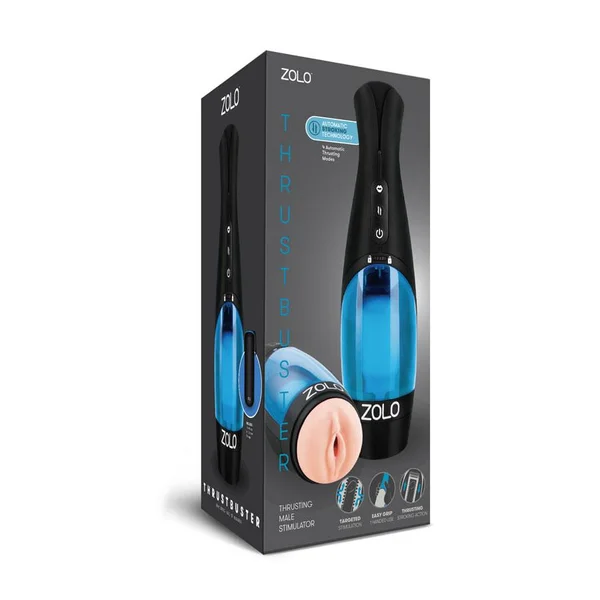 Zolo Thrustbator for Men | Automatic Thrusting Rechargeable Pocket Pussy Stroker — image 14 of 14