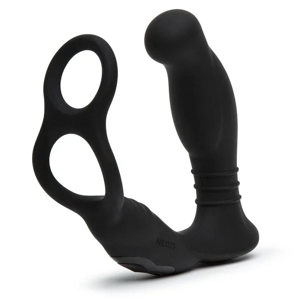 Nexus Simul8 Dual Prostate & Perineum Silicone Cock Ring for Men — image 8 of 9