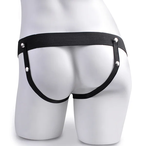 8'' Brown Rechargeable Vibrating Hollow Strap On Penis Extension by Fetish Fantasy — image 16 of 17
