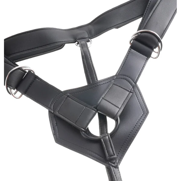 King Cock Strap-on Harness With 8 Inch Cock - Brown — image 20 of 20