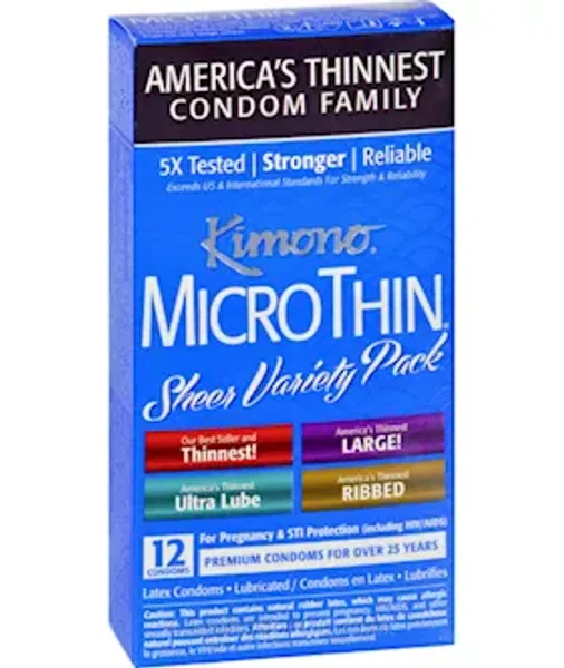 Kimono Microthin Sheer Variety Pack - 12 Pack - 12 — image 2 of 2