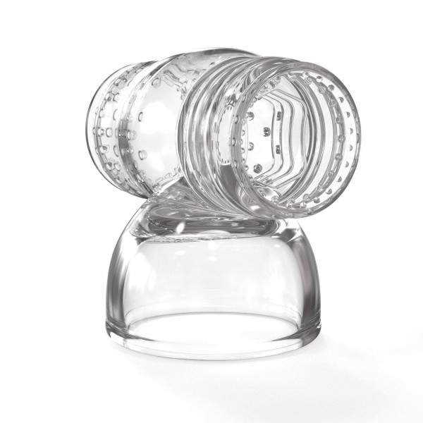 Male Masturbator Tube Stroker Attachment For Magic Wand