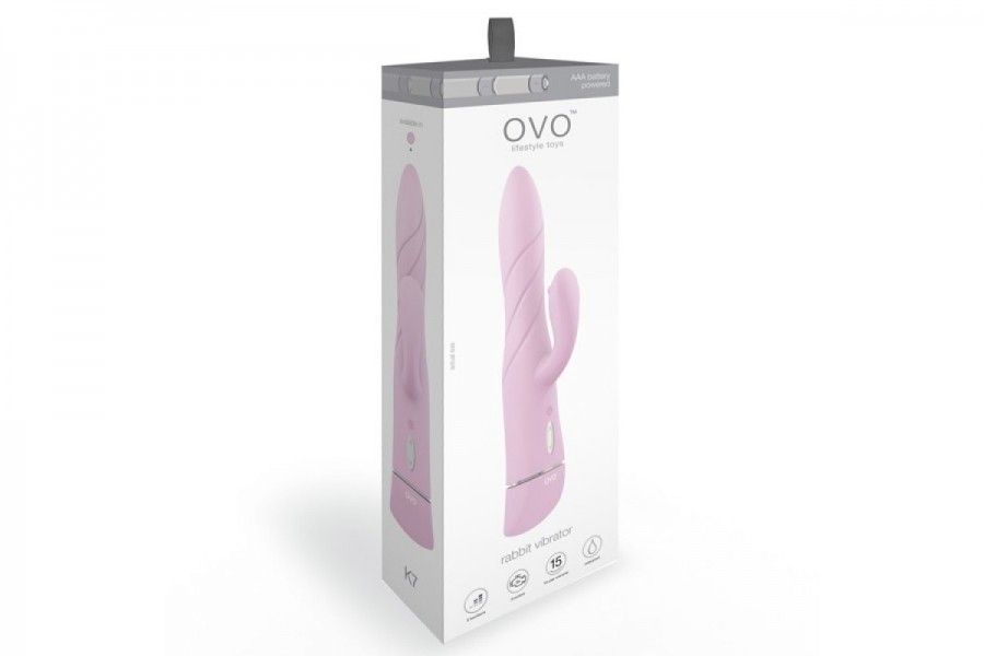 OVO K7 Twisty Rabbit Vibrator