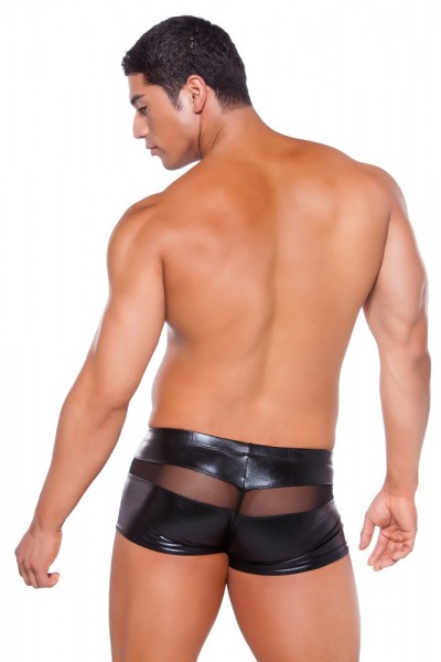 Allure Zeus Wetlook Peek A Boo Shorts
