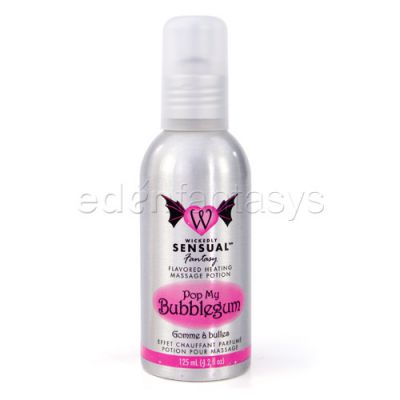 Wickedly sensual flavored massage potion
