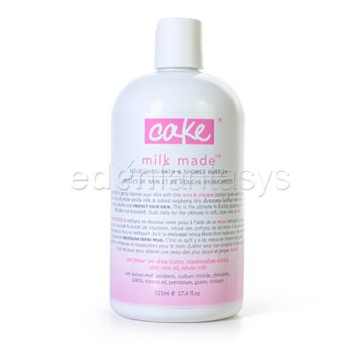 Milk made nourishing bath and shower bubbles