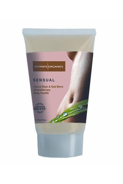 Intimate Organics Sensual Body Souffle Cocoa Bean And Goji Berry