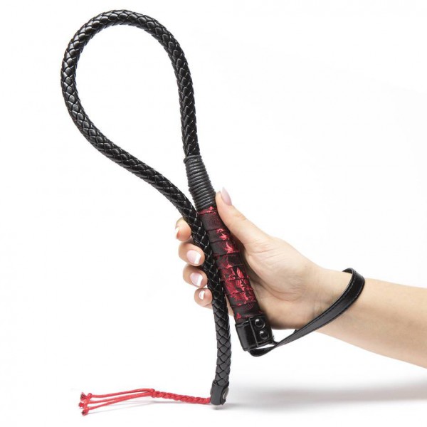 Scandal 3 Foot Faux Leather Whip