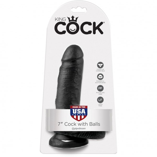 King Cock 7" Cock w/ Balls