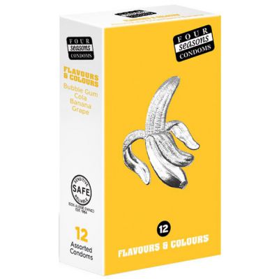 Four seasons Flavours Colours 12 s Condoms