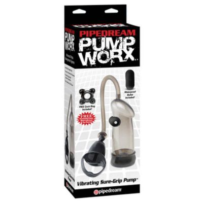 Pump Worx Vibrating Sure Grip Pump