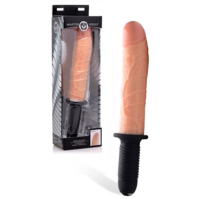 Master Series 9 Realistic Vibrating Dildo Thruster