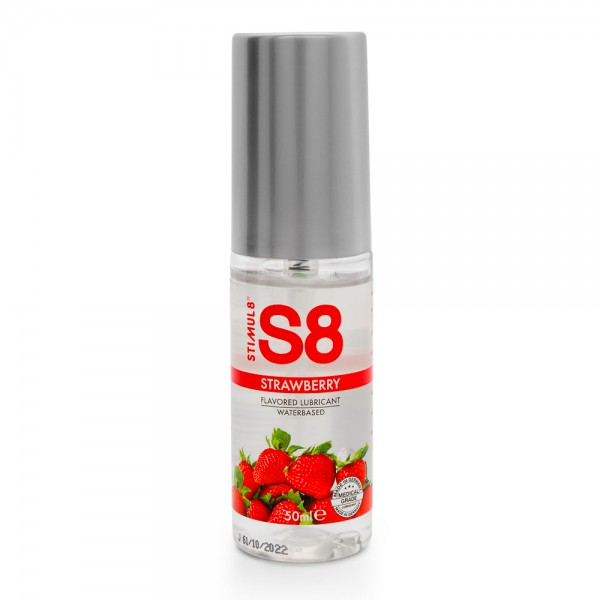 S8 Strawberry Flavored Lube 50ml
