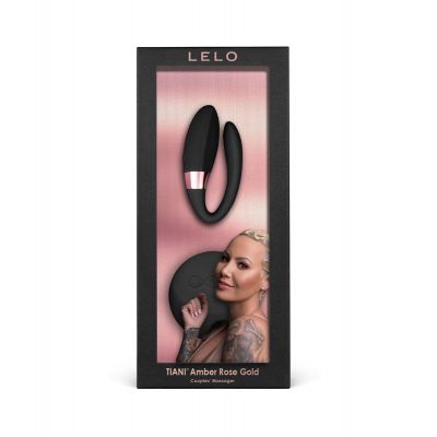 TIANI Amber Rose Gold Couples Massager by LELO