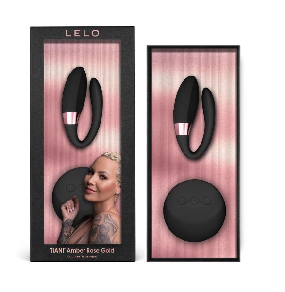 TIANI Amber Rose Gold Couples Massager by LELO
