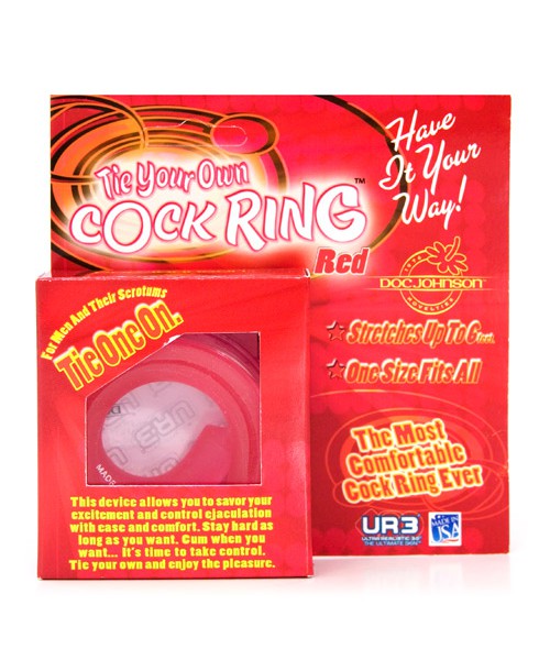 Tie your own cockring