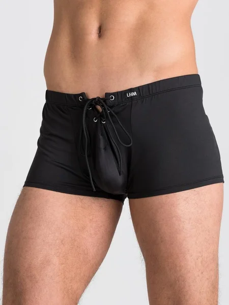 LHM Microfibre Lace Up Boxer Shorts — image 9 of 9