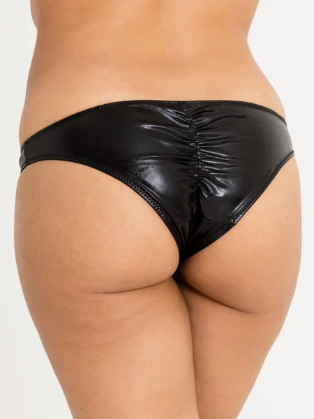 Lovehoney Wet Look Crotchless Knickers — image 5 of 5