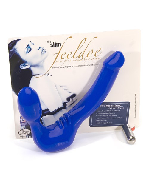 Strapless strap on slim