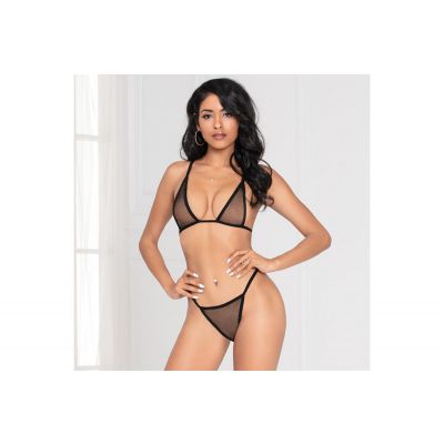 STM 11119 Fishnet Fever Bra Set