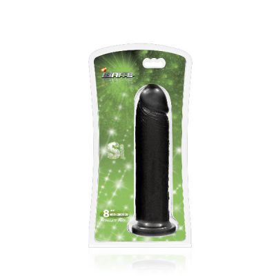 Cock w Suction Black 8in