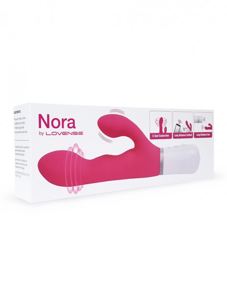 Lovense Nora App Controlled Rotating Rabbit Vibrator