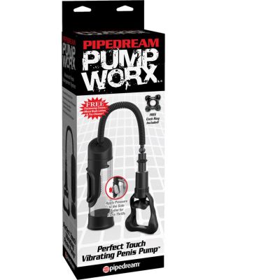 Pump Worx Perfect Touch Vibrating Penis Pump