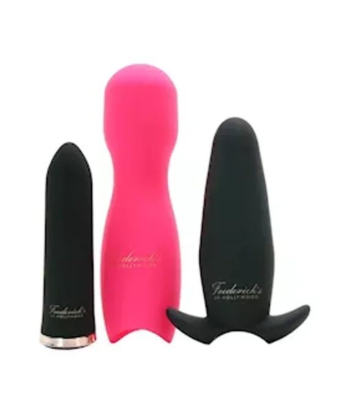 Fredericks Of Hollywood Rechargeable Bullet Wand And Plug Sleeve - Pink — image 4 of 4