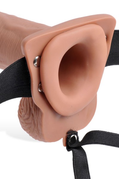 Pipedream 10" Hollow Strap On With Remote