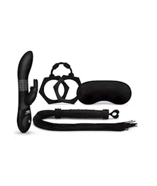 The Rabbit Company Beaded Rabbit Bondage Gift Set For Couples - Black — image 3 of 4