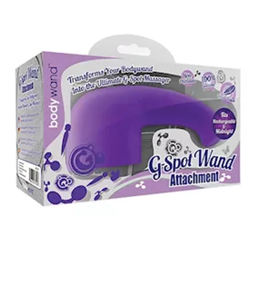 Bodywand Rechargeable Gspot Attachment - Purple — image 2 of 2