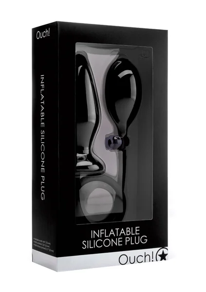 Inflatable Silicone Plug - Black - — image 9 of 9