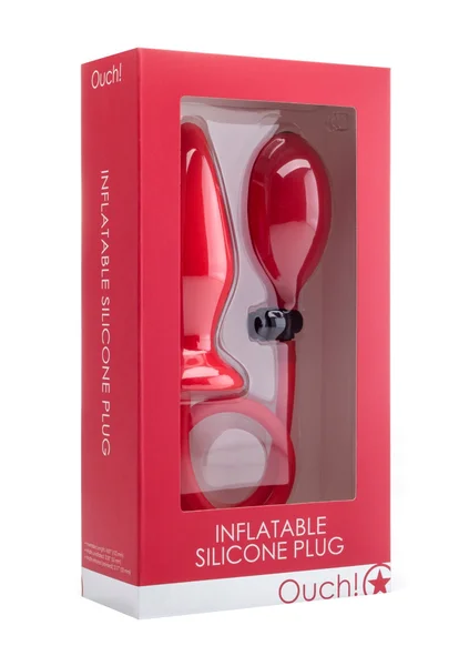 Inflatable Silicone Plug - Red - — image 6 of 6