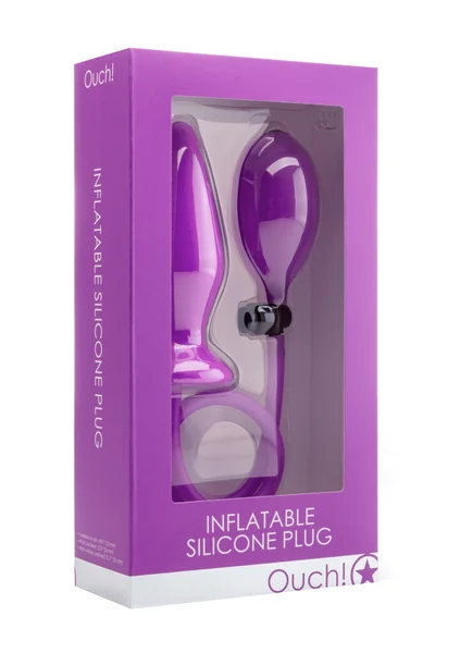 Inflatable Silicone Plug - Purple - — image 8 of 8