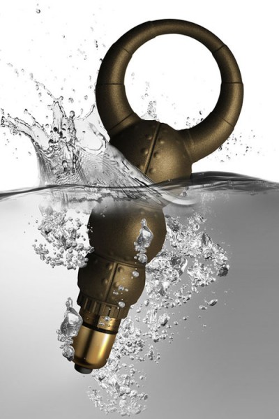 Rocks Off Metallic Silicone Vibrating Couple's Ring