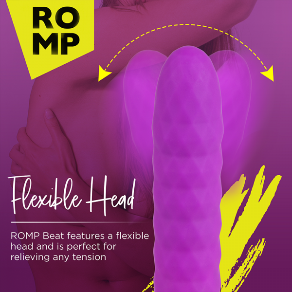 Romp Beat Diamond Textured 6" Bullet Vibrator