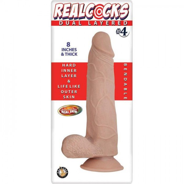 RealCocks Dual Layered Flexible Dildo — image 5 of 9
