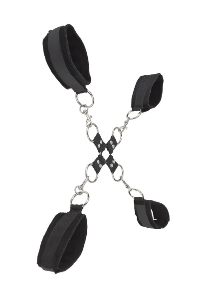 Velcro Hand And Leg Cuffs - Black - — image 10 of 10