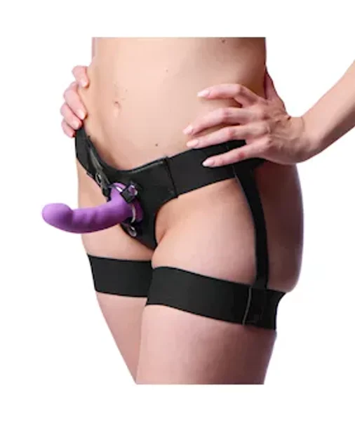 Bardot Garter Beltstyle Strap On Harness - Black — image 2 of 2