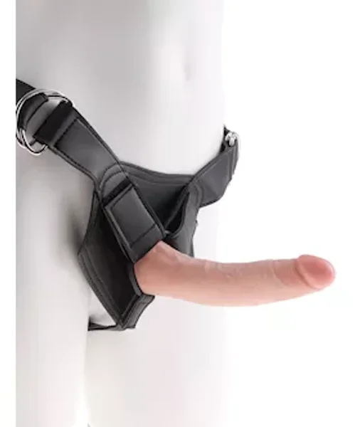 King Cock Strap-on Harness W 7 Cock - Flesh — image 9 of 12