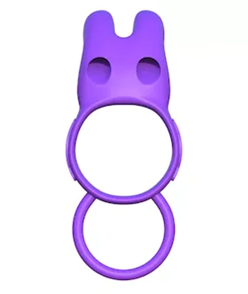 Fantasy C-ringz Twin Teazer Rabbit Ring - Purple — image 24 of 25
