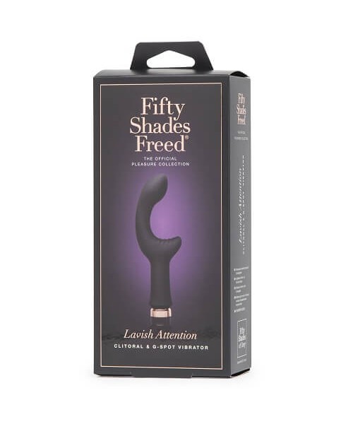Fifty Shades Freed Lavish Attention Rechargeable Clitoral & G-Spot Vibrator